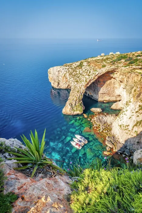 Framed Print : Serene and picturesque Blue Grotto, Malta Framed Print : Serene and picturesque Blue Grotto, Malta