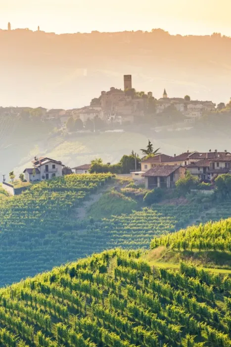 Framed Print : Serralunga d Alba, Barolo wine region, Langhe, Piedemont, Italy Framed Print : Serralunga d Alba, Barolo wine region, Langhe, Piedemont, Italy