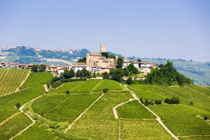 Framed Print : Serralunga d Alba, Barolo wine region, Langhe, Piedemont, Italy Framed Print : Serralunga d Alba, Barolo wine region, Langhe, Piedemont, Italy