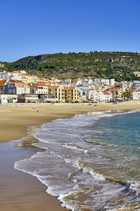 Framed Print : Sesimbra beach. Portugal Framed Print : Sesimbra beach. Portugal
