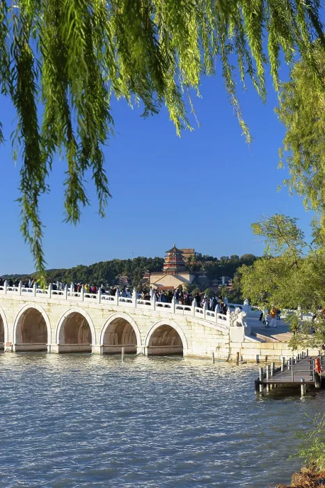 Framed Print : Seventeen Arch Bridge at Summer Palace (UNESCO World Heritage Site), Beijing, China Framed Print : Seventeen Arch Bridge at Summer Palace (UNESCO World Heritage Site), Beijing, China