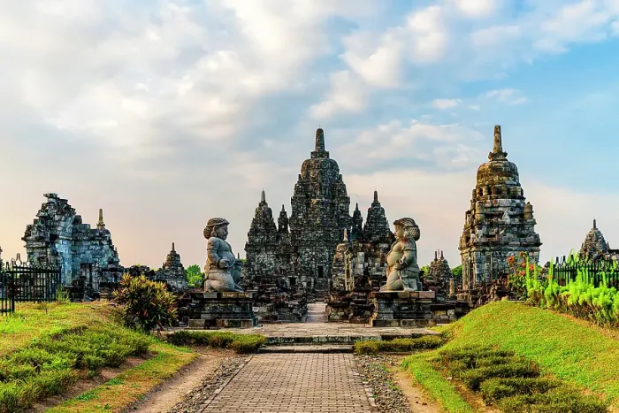 Framed Print : Sewu temple, Yogyakarta, Central Java, Indonesia
