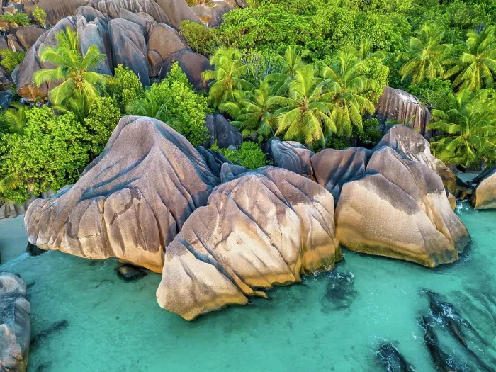 Framed Print : Seychelles, La Digue, Anse Source d'Argent beach, Indian Ocean Framed Print : Seychelles, La Digue, Anse Source d'Argent beach, Indian Ocean