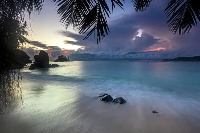 Framed Print : Seychelles, Mahe, Anse Royale beach, Indian Ocean Framed Print : Seychelles, Mahe, Anse Royale beach, Indian Ocean