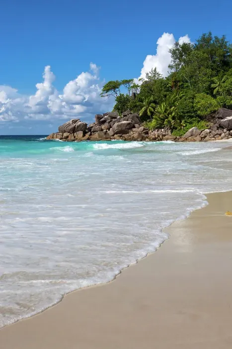 Framed Print : Seychelles, Praslin, Anse Georgette beach, Indian Ocean Framed Print : Seychelles, Praslin, Anse Georgette beach, Indian Ocean
