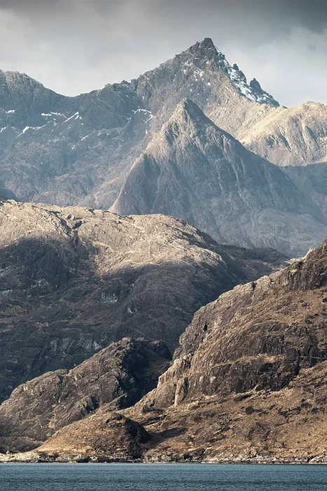 Framed Print : Sgurr nan Gillean and the Black Cuillin Hills from Elgol, Isle of Skye, Scotland, UK, February 2025 Framed Print : Sgurr nan Gillean and the Black Cuillin Hills from Elgol, Isle of Skye, Scotland, UK, February 2025