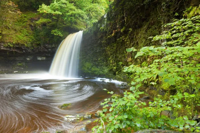 Framed Print : Sgwd Gwladus or Lady Falls, Afon Pyrddin River, near Pontneddfechan, Breacon Beacon Framed Print : Sgwd Gwladus or Lady Falls, Afon Pyrddin River, near Pontneddfechan, Breacon Beacon