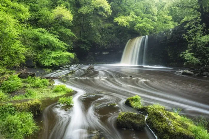 Framed Print : Sgwd Gwladys, Pontneddfechan, Powys, Wales