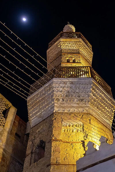 Shafei Mosque, Al-Balad (historic old town), UNESCO World Heritage Site, Jeddah, Makkah Province, Saudi Arabia