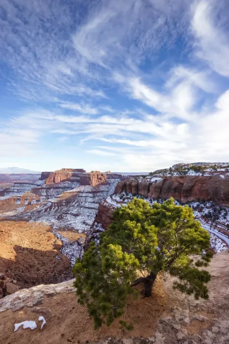 Framed Print : Shafer Canyon Overlook, Canyonlands National Park, Moab, Utah, USA