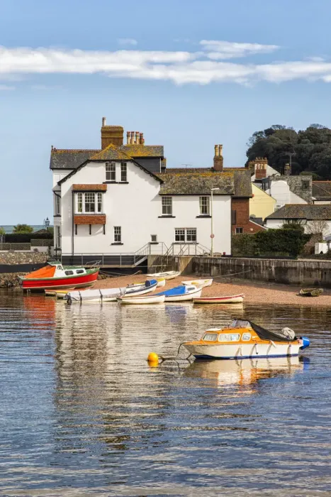 Framed Print : Shaldon village, Devon, UK Framed Print : Shaldon village, Devon, UK