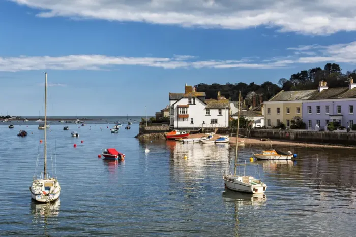 Framed Print : Shaldon village, Devon, UK Framed Print : Shaldon village, Devon, UK