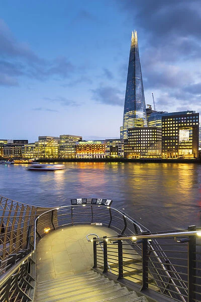 The Shard, River Thames, London, England, Great Britain