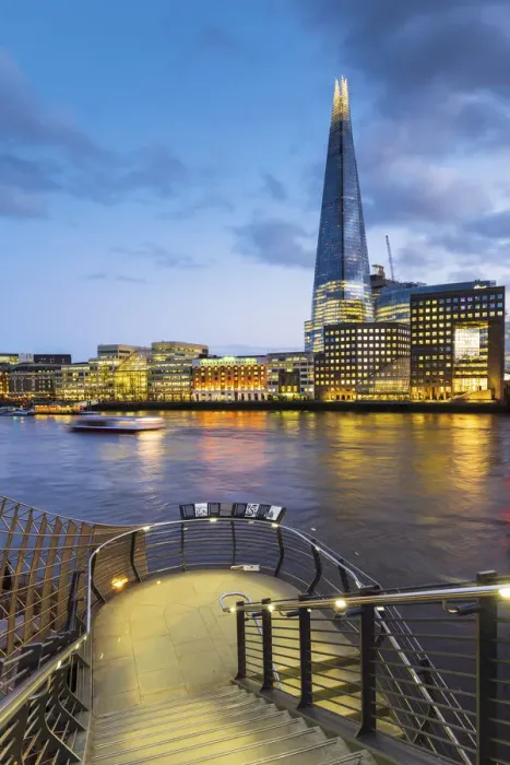 Framed Print : The Shard, River Thames, London, England, Great Britain Framed Print : The Shard, River Thames, London, England, Great Britain