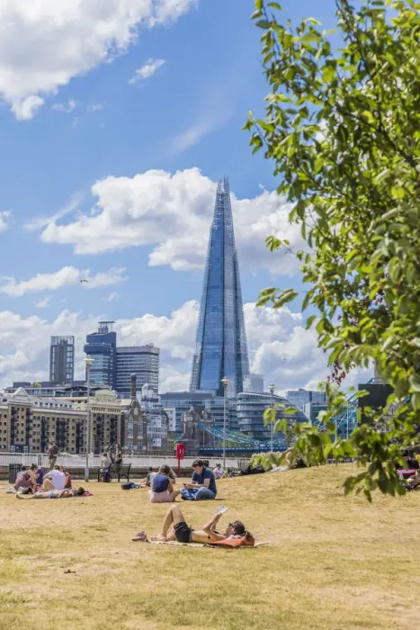 Framed Print : Shard view from Wapping, London, England, Uk