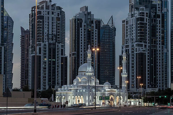 Sheikh Rashid Al Makhtoum Mosque, Downtown, Dubai, United Arab Emirates
