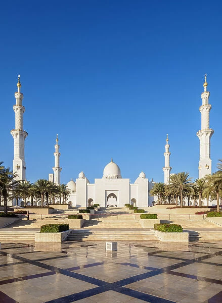 Sheikh Zayed bin Sultan Al Nahyan Grand Mosque, Abu Dhabi, United Arab Emirates