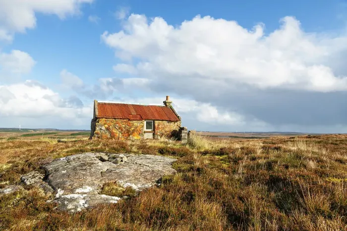 Framed Print : Sheiling on the moorland, Isle of Lewis, Outer Hebrides, Scotland Framed Print : Sheiling on the moorland, Isle of Lewis, Outer Hebrides, Scotland