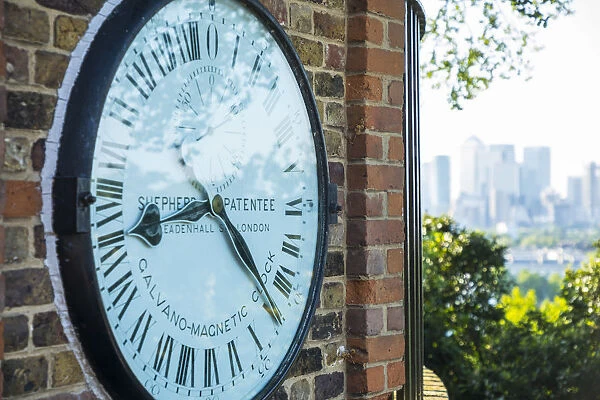 Shepherd Gate Clock, Greenwich Observatory, Greenwich, London, England, UK