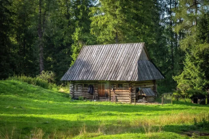 Framed Print : Shepherd's hut, Zakopane, Tatra Mountains, Lesser Poland, Poland Framed Print : Shepherd's hut, Zakopane, Tatra Mountains, Lesser Poland, Poland