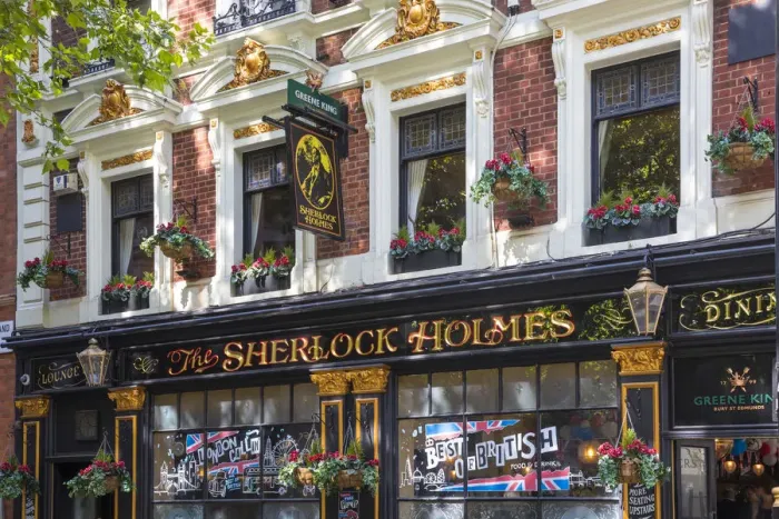 Framed Print : Sherlock Holmes Pub, London, England, UK Framed Print : Sherlock Holmes Pub, London, England, UK