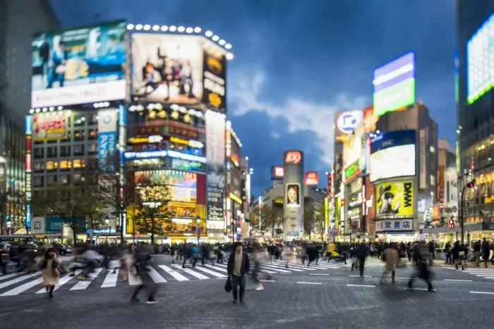 Framed Print : Shibuya Crossing, one of the busiest crossings in the world, Tokyo, Japan Framed Print : Shibuya Crossing, one of the busiest crossings in the world, Tokyo, Japan