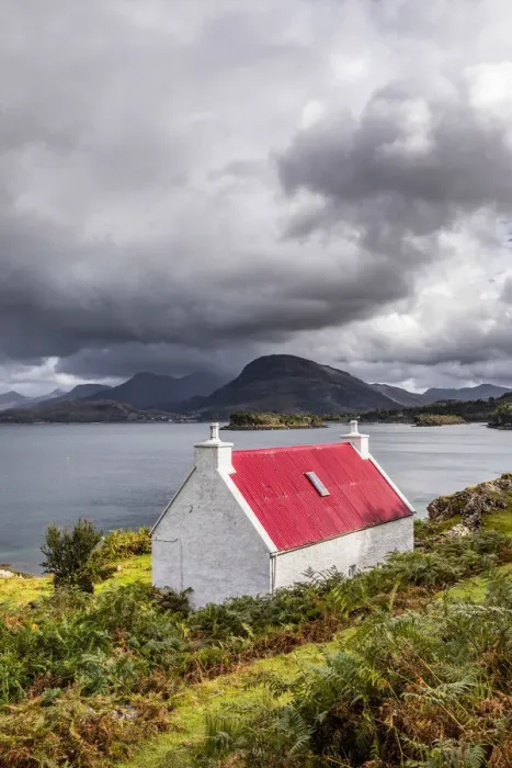 Framed Print : Shieldaig, Highlands, Scotland, United Kingdom