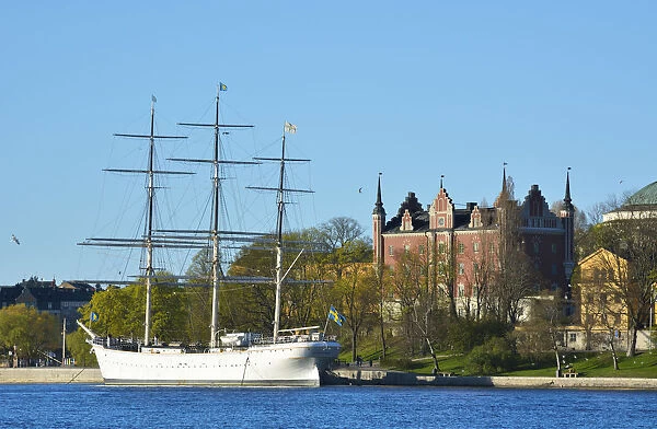 The ship af Chapman was constructed in1888 and in 1947 the Stockholm City Museum saved