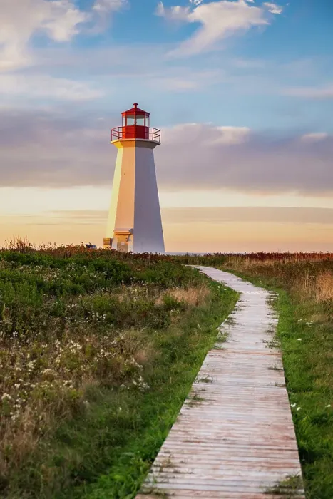 Framed Print : Shipwreck Point lighthouse, Prince Edward Island, Canada Framed Print : Shipwreck Point lighthouse, Prince Edward Island, Canada