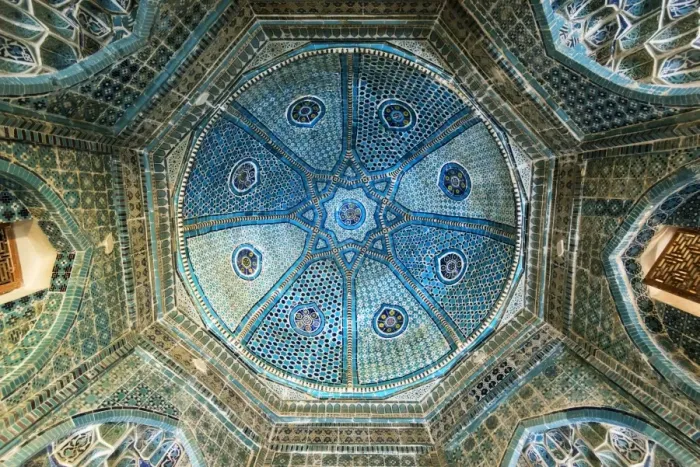 Framed Print : Shodi Mulk Oko mausoleum, 1372, built in honor of Amir Timurs sister Turkon oko Framed Print : Shodi Mulk Oko mausoleum, 1372, built in honor of Amir Timurs sister Turkon oko