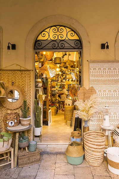 Shop in Corfu Town, Corfu, Ionian Islands, Greece
