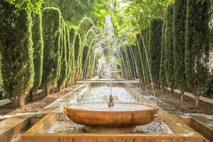 Framed Print : S`Hort del Rei at the Almudaina Palace in Palma de Mallorca, Mallorca, Balearic Islands, Spain Framed Print : S`Hort del Rei at the Almudaina Palace in Palma de Mallorca, Mallorca, Balearic Islands, Spain