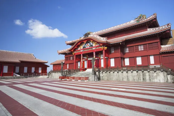 Framed Print : Shuri Castle, (UNESCO World Heritage Site), Naha, Okinawa, Japan