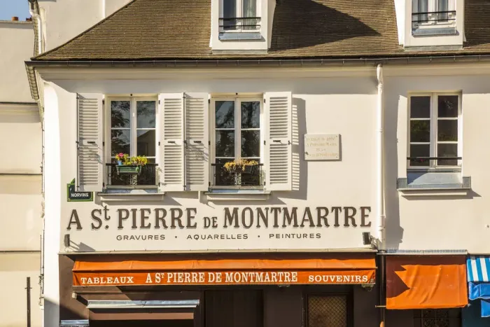 Framed Print : Shuttered windows, Montmartre, Paris, France Framed Print : Shuttered windows, Montmartre, Paris, France