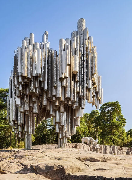 Sibelius Monument, Helsinki, Uusimaa County, Finland