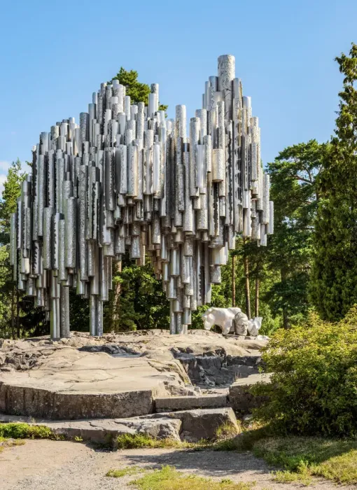 Framed Print : Sibelius Monument, Helsinki, Uusimaa County, Finland Framed Print : Sibelius Monument, Helsinki, Uusimaa County, Finland
