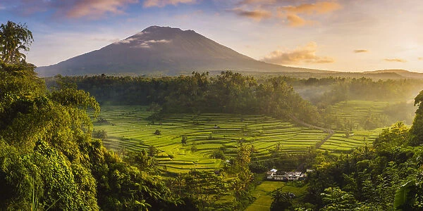 Sidemen valley, Rendang, Karangasem Regency, Bali, Indonesia