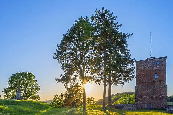 Siersberg castle, Rehlingen-Siersburg, Saarland, Germany