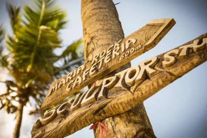 Framed Print : Sign on palm tree, Mahe, Seychelles Framed Print : Sign on palm tree, Mahe, Seychelles