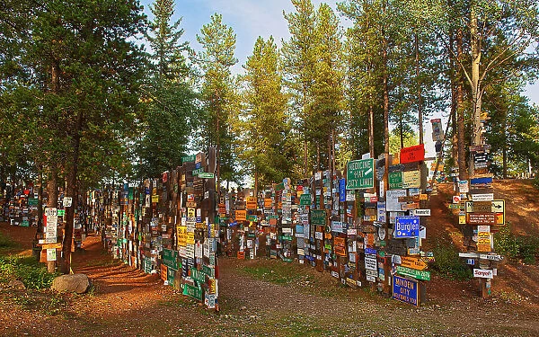 Sign Post Forest Watson Lake, Yukon, Canada