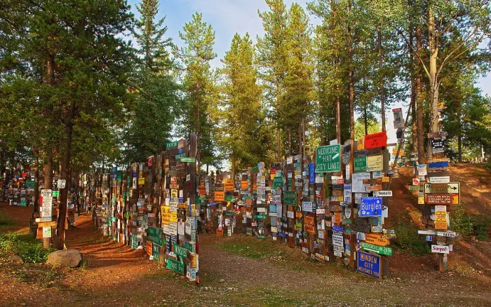 Framed Print : Sign Post Forest Watson Lake, Yukon, Canada Framed Print : Sign Post Forest Watson Lake, Yukon, Canada