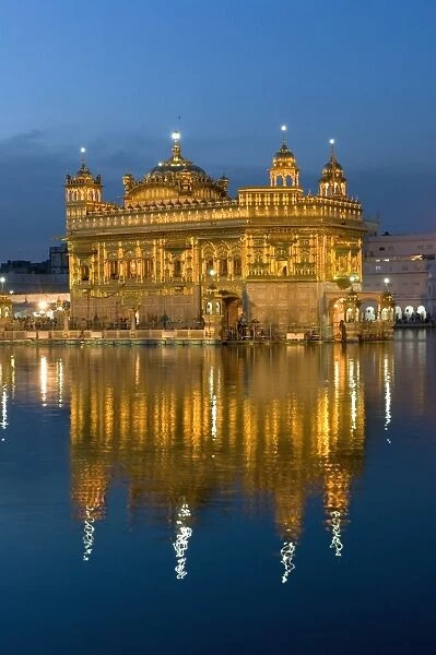 Sikh Golden Temple of Amritsar, Punjab, India
