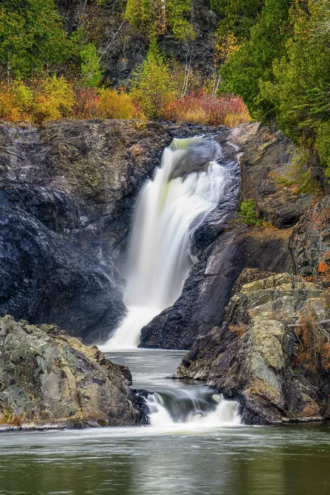 Framed Print : Silver Falls, Wawa, Ontario, Canada