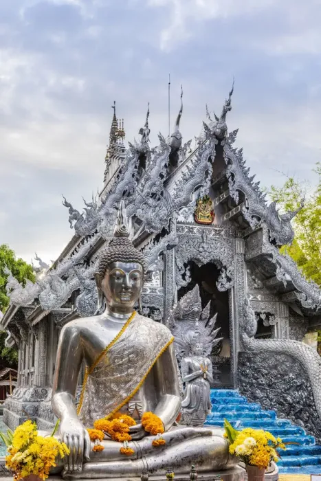 Framed Print : Silver Temple, Chiang Mai, Northern Thailand, Thailand Framed Print : Silver Temple, Chiang Mai, Northern Thailand, Thailand