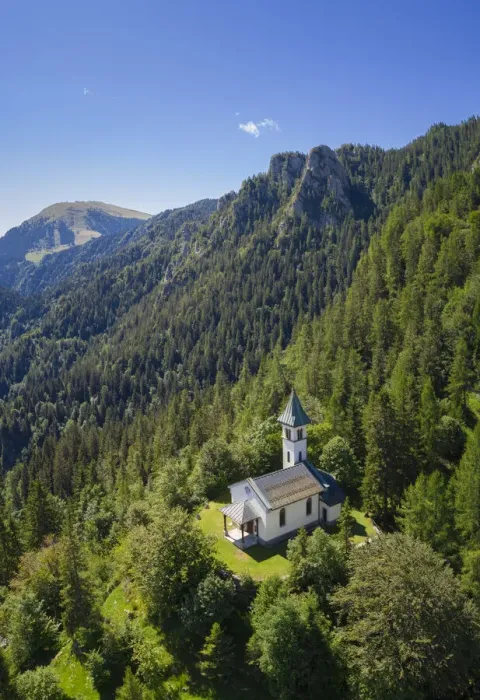 Framed Print : Silvestri church and the Mount Pora in a summer day. Presolana pass, Angolo Terme Framed Print : Silvestri church and the Mount Pora in a summer day. Presolana pass, Angolo Terme
