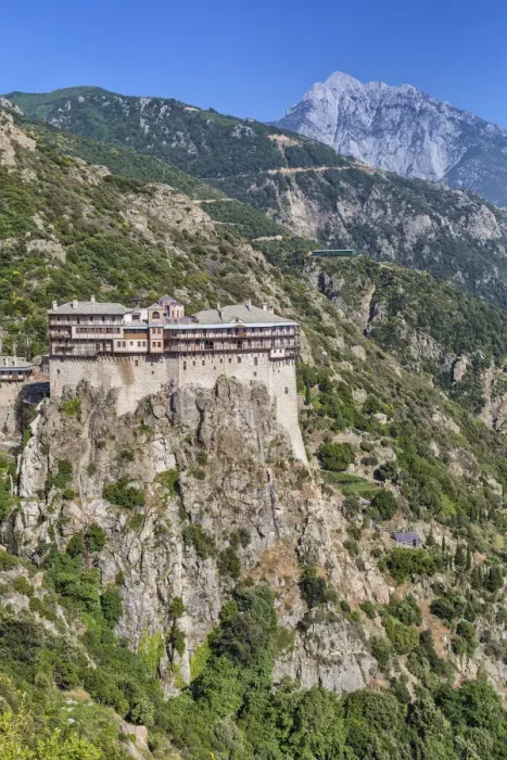Framed Print : Simonopetra monastery, Simonos Petra, Mount Athos, Athos peninsula, Greece Framed Print : Simonopetra monastery, Simonos Petra, Mount Athos, Athos peninsula, Greece