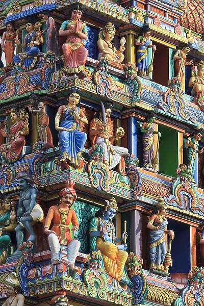 Singapore, Chinatown, Sri Mariamman Hindu Temple