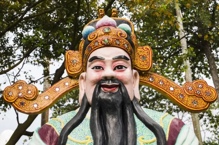 Framed Print : Singapore, Haw Par Villa, formerly known as Tiger Balm Gardens, Chinese-themed statue Framed Print : Singapore, Haw Par Villa, formerly known as Tiger Balm Gardens, Chinese-themed statue