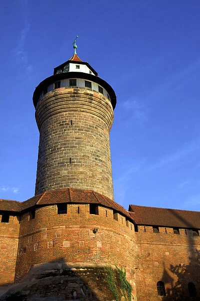 Sinwell Tower, Nuremberg Castle, Nuremberg, Bavaria, Germany