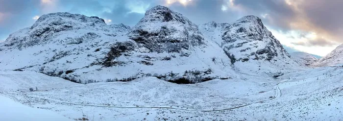 Framed Print : Three Sisters of Glencoe in winter, Glencoe, Highland, Scotland Framed Print : Three Sisters of Glencoe in winter, Glencoe, Highland, Scotland